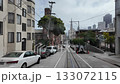サンフランシスコ名物ケーブルカーの発車・方向転換・坂道走行シーン（乗車視点含む） 133072115