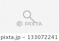 Magnifier animated icon. Video clip with alpha channel. 133072241