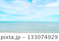 Ocean sandy beach and blue water, summer vacation and travel concept with copy space, koh samet Rayong in thailand 133074929