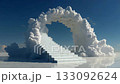 雲朵幻化成階梯和拱門。 133092624