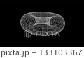 4K Digital HUD Wormhole - Sci-Fi Technology Element 133103367