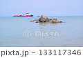 Tugboats and Seascape at Tanjung Kalian Coastline 133117346