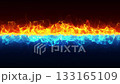 藍橙火焰碰撞，火焰線幀特效視頻 133165109