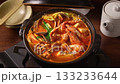 Seafood jjigae pot 133233644