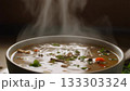 Steaming soup 133303324