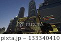 Night view video of Nagoya Station 133340410