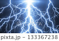 Lightning effect on a black background 133367238