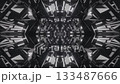 Kaleidoscope tunnel of infinitely reflecting mirrors - seamless loop video 133487666