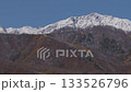 Hakuba Mountains in early winter, Hakuba Village, Nagano Prefecture (aerial shot by drone) 133526796