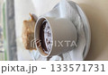 Enjoying a rich, aromatic coffee served with a delicious pastry in a quaint cafe. The atmosphere is warm and inviting, perfect for a relaxing moment alone or with friends. 133571731