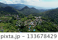 Aerial View of Mountain Village Pichinde in the Farallones de Cali 133678429