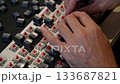 Man Repairing Mechanical Keyboard 133687821