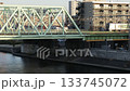 電車・鉄橋　下町雰囲気　交通風景 133745072