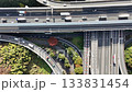[Drone aerial photography] Kawaguchi JCT, where the Outer Ring Road and Tohoku Expressway intersect. Traffic jams in the direction of Soka. 133831454