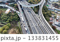 [Drone aerial photography] Zooming in on the traffic jam at Kawaguchi JCT and the junction 133831455