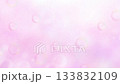 A fantastic animated background video with soft soap bubbles floating on a pink and rainbow background 133832109