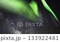 aurora green milky way 133922481