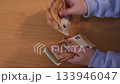 4K video of hands counting euro banknotes. Close-up shot shows detailed movements, bills, and realistic textures. Perfect for finance videos, banking, money management, investment, economic content 133946047
