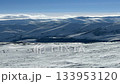 Stunning winter wonderland of Gudauri ski resort in beautiful Georgia 133953120