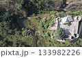 Sangni Fort with forest and natural pond seen in aerial view 133982226