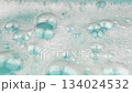 white soapy water on a blue background 134024532