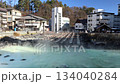 Yubatake in Kusatsu city, Gunma prefecture Yubatake in Kusatsu city, Gunma prefecture 134040284