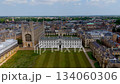 Cambridge University campus buildings and King's College Chapel showing surrounding cityscape 134060306