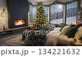 Cozy Winter Scene 134221632