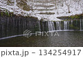 軽井沢　白糸の滝の風景動画 134254917