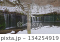 軽井沢　白糸の滝の風景動画 134254919