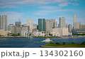 Parallax-style video, Odaiba scenery, parallax effect, composite video 134302160