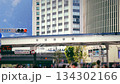 Parallax-style video Ginza Sukiyabashi intersection Scramble intersection Image video Parallax effect Composition 134302166