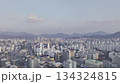 Aerial View of Anyang Pyeongchon and Beomgye Districts, South Korea 134324815