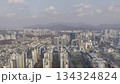 Aerial View of Anyang Pyeongchon and Beomgye Districts, South Korea 134324824