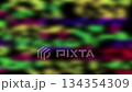 Colorful Abstract Blurred Motion Background. Smooth Flowing Animation. 134354309