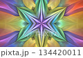 Star shaped design showcasing vibrant gradients 134420011