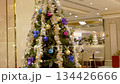 Christmas tree in the restaurant 134426666