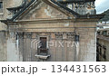 Close-Up Drone Footage of Jaen Cathedral Facade, Spain 134431563