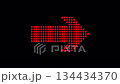 Red arrow animation pointing right 134434370