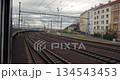 Train journey from the open window 134543453