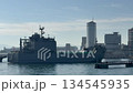 高松港　入港中の輸送艦 134545935