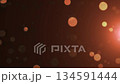 Abstract warm orange bokeh background with soft glowing circles 134591444