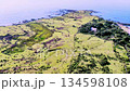 從空中俯瞰野崎島邊緣，該島是世界遺產地。 134598108