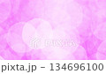Abstract Bokeh from indoor lighting, Pink with red with white and purple circles, Night city light background for celebration of christmas and holiday season 134696100