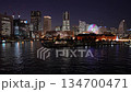 "Kanagawa Prefecture" Night view of Yokohama Minatomirai 134700471