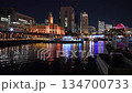 《Kanagawa Prefecture》 Night view of Yokohama Port Town, Elephant Nose Park 134700733