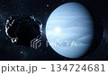 隕石接近海王星 134724681