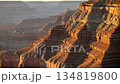 Breathtaking Grand Canyon Scenery at Sunset: Majestic Layers and Golden Light 134819800