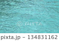 Closeup water surface of swimming pool daytime 134831162