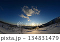 從真琴山到屈斜路湖的星空延時攝影 134831479